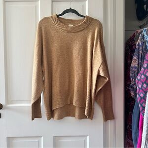 A New Day Women's Camel Sweater Large